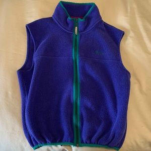 Retro vintage LLBean fleece vest